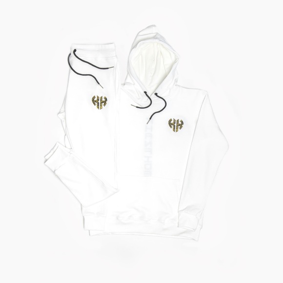 Khanfident Track Suit - White - Picture 1 of 2